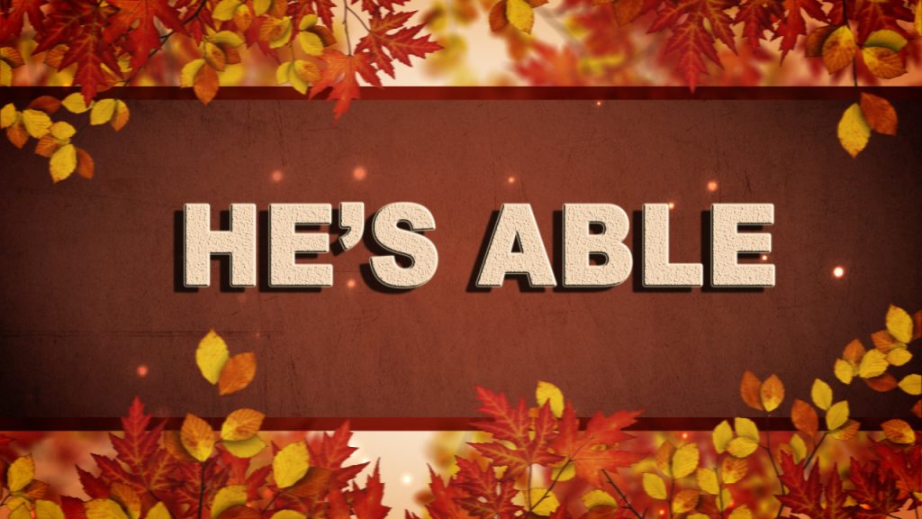 God is Able